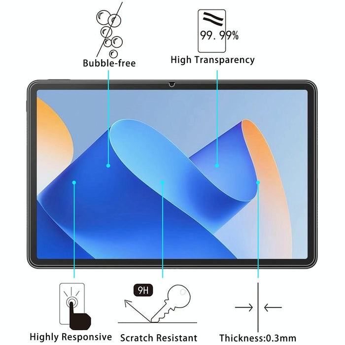 2Pcs 9H 0.3Mm Explosion-Proof Tempered Glass Film