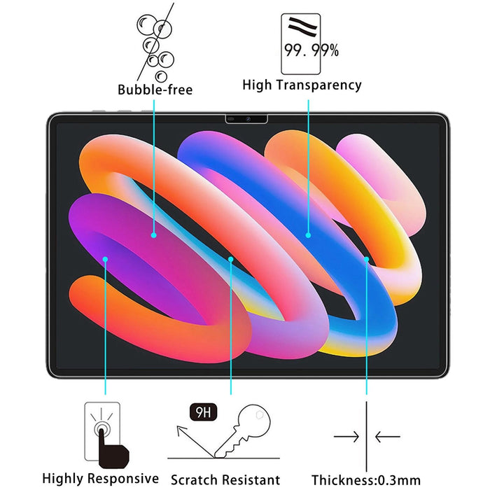 2Pcs 9H 0.3Mm Explosion-Proof Tempered Glass Film