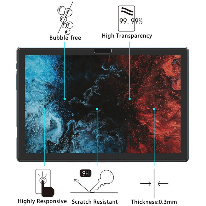 For Vastking Kingpad K10 9H 0.3Mm Explosion-Proof Tempered Glass Film