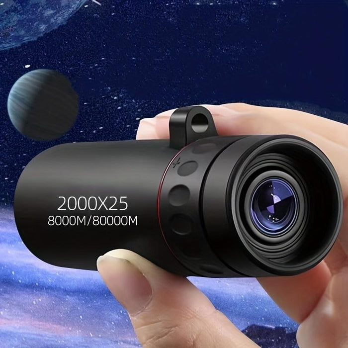 2000X25 3.6 Inch 12X Hd Magnification Monocular High Power Telescope