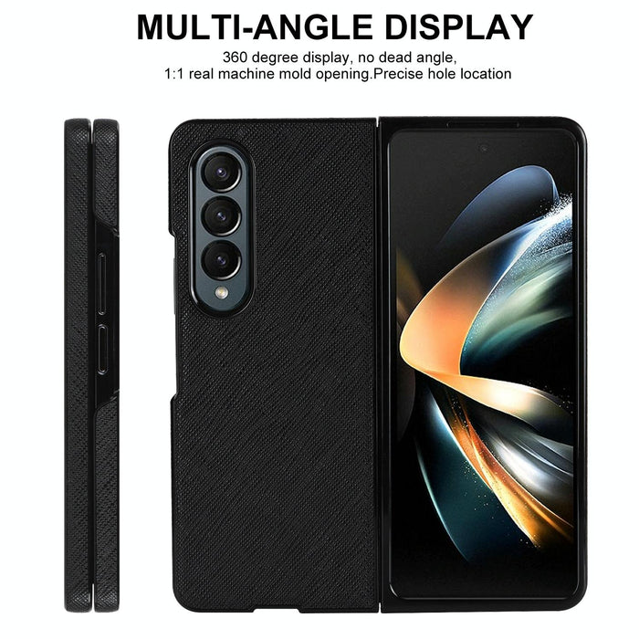 Cross Pattern Foldable Phone Case