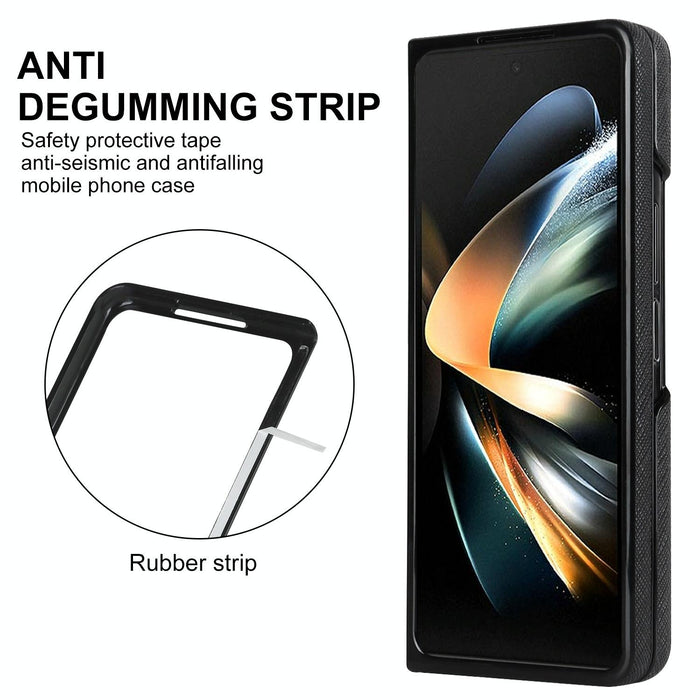 Cross Pattern Foldable Phone Case