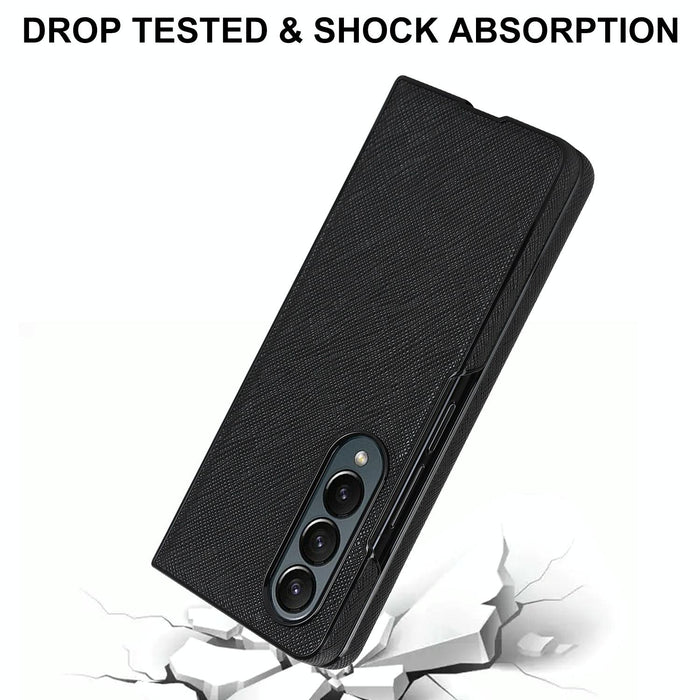 Cross Pattern Foldable Phone Case