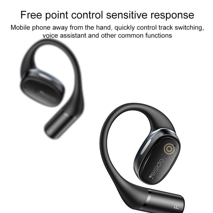 Ysp18 Ows Open Wireless Bluetooth Earphone Black