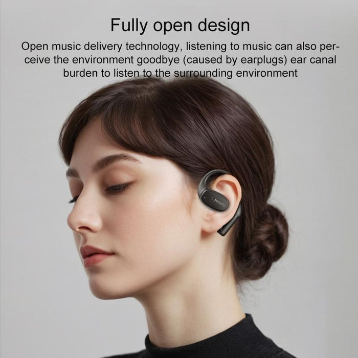 Ysp18 Ows Open Wireless Bluetooth Earphone Black