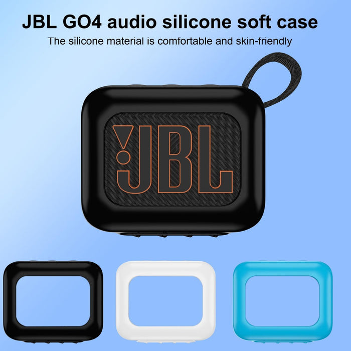 For Jbl Go 4 Wireless Bluetooth Speaker Silicone Protective Case