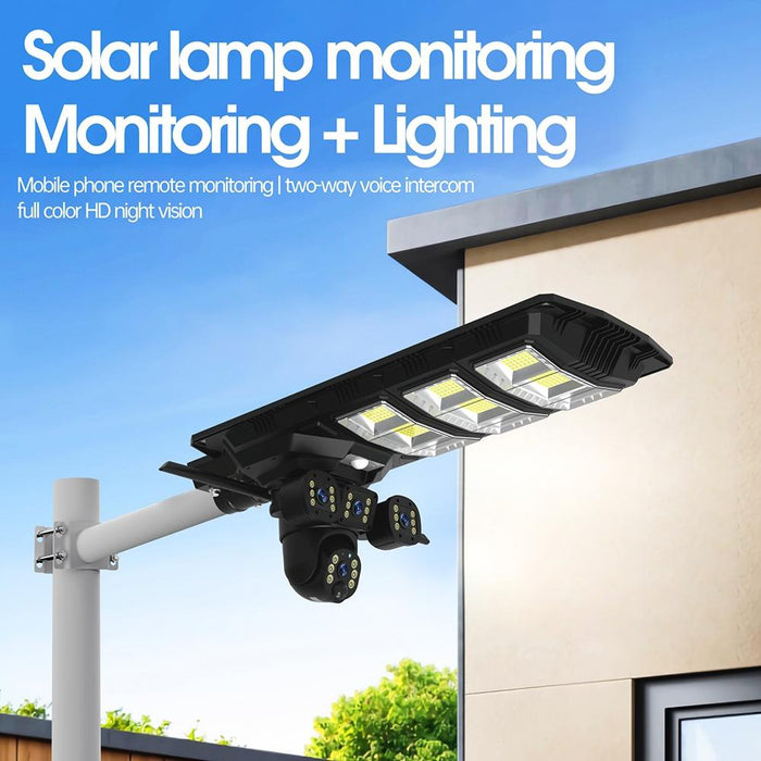 Xa Series Solar 4G Version Monitoring Street Light Outdoor Hd Camera - Memory 128Gb Sd Card