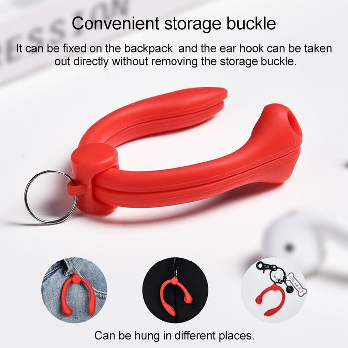 For 1 / 2 / Pro / 3 Wireless Earphones Silicone Anti-Lost Lanyard Ear Hook