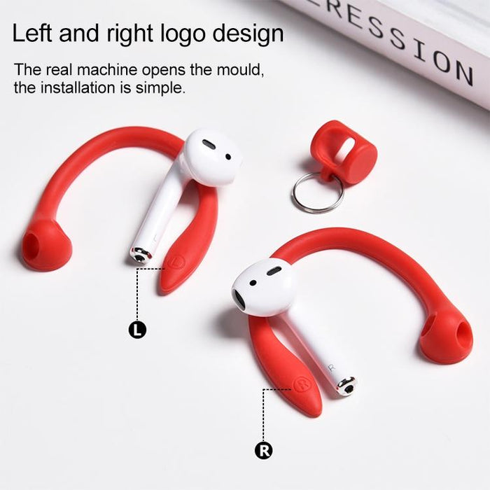 For 1 / 2 / Pro / 3 Wireless Earphones Silicone Anti-Lost Lanyard Ear Hook