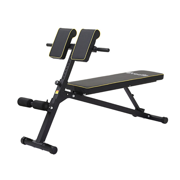 Roman Chair Adjustable Weight Bench Strength Training Preacher Curls