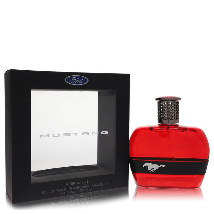 Ford Mustang Red Eau De Toilette Spray For Men-100 Ml