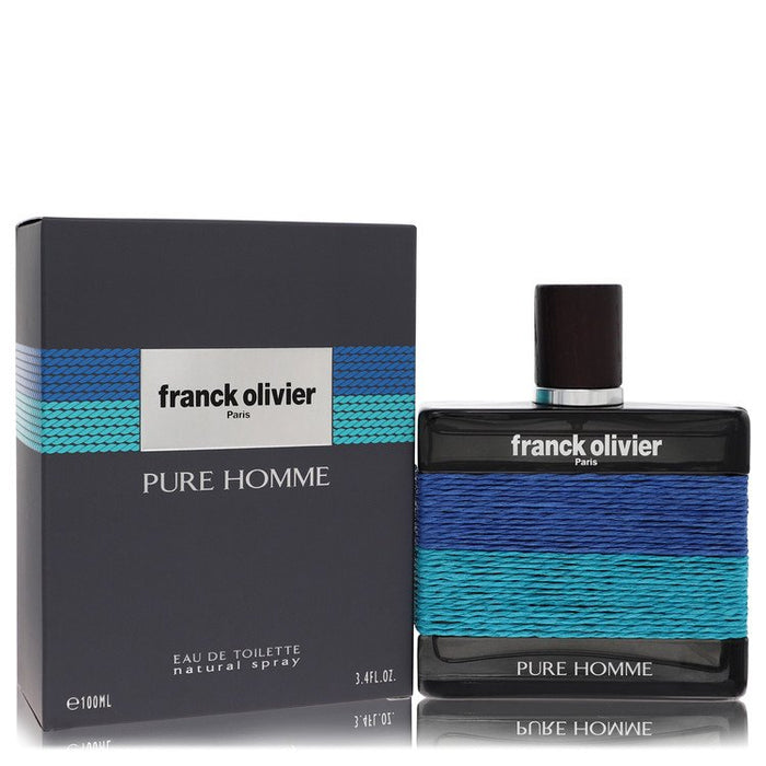 Franck Olivier Pure Homme Eau De Toilette Spray For Men-100 Ml