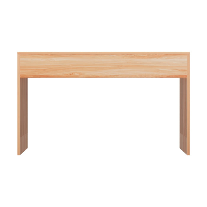 Coffee Table Rectangle Fluted Side 100Cm