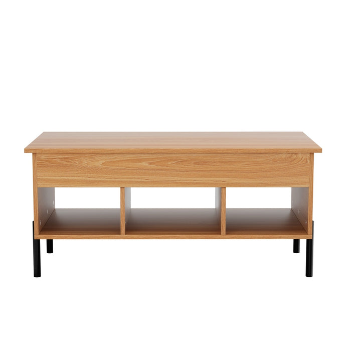 Coffee Table Lift-Top Oak