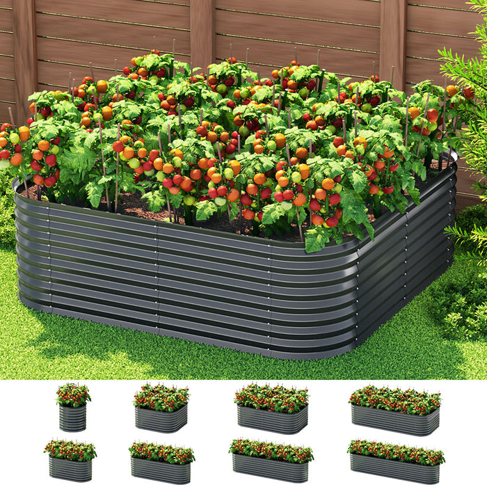 Garden Bed 9 In 1 Modular Planter Box 56Cm Height