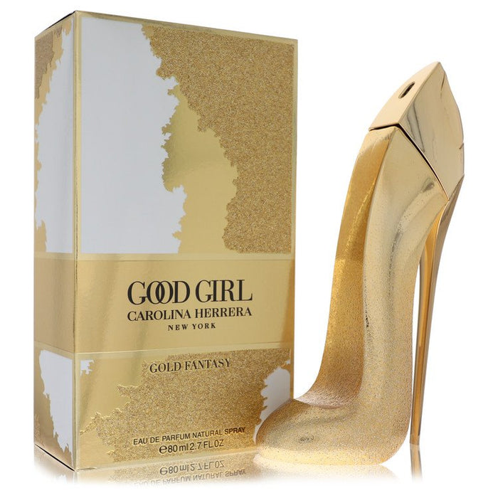 Good Girl Gold Fantasy Eau De Parfum Spray By Carolina Herrera For Women-80 Ml