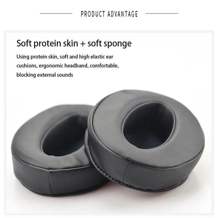 Pair of Replacement Earpads For Sennheiser Hd 4.50Bt / 4.40Bt Headphones Ear Cushions For Hd4.50Btnc / Hd450Bt / Hd4.40Bt