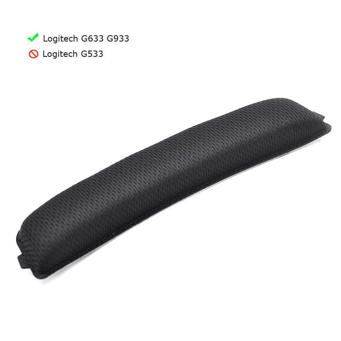 Pair of Replacement Earpads For Logitech G633 G933 Headsets Headband Covers For G633S G933S Cushions Pad For Head Beam