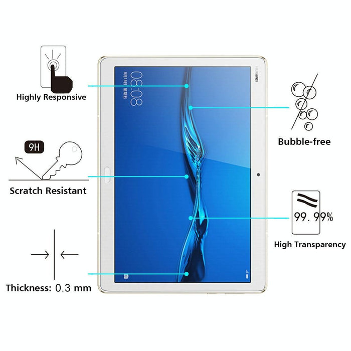 For Huawei Mediapad M3 Lite 10.1 0.3Mm 9H Hardness Tempered Glass Screen Film