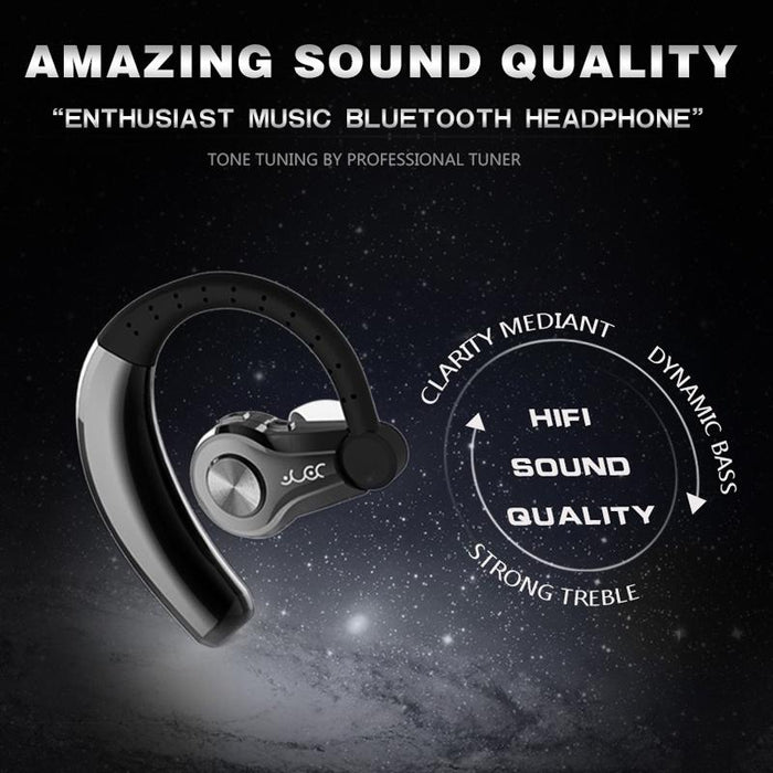 Wireless Sports Ear Hook Headphones Bluetooth 4.1 Blue