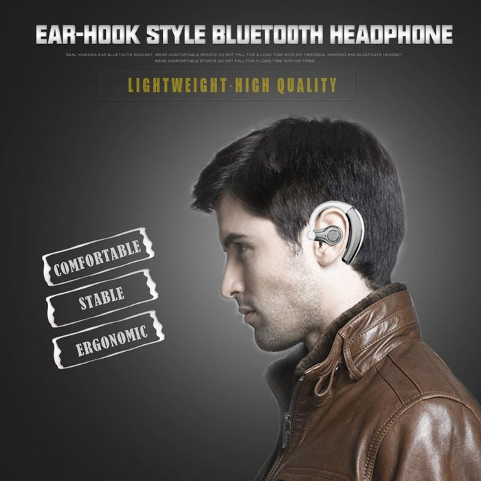 Wireless Sports Ear Hook Headphones Bluetooth 4.1 Blue