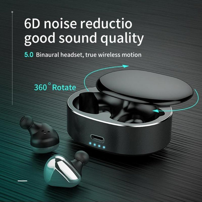 Wireless Noise Cancelling Headphones Binaural Calls