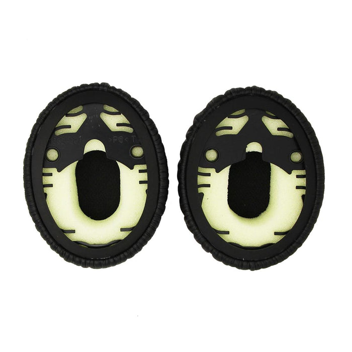 2Pcs For Bose Qc3 / Oe / On-Ear Headset Cushion Sponge Cover Earmuffs Replacement Earpads Black