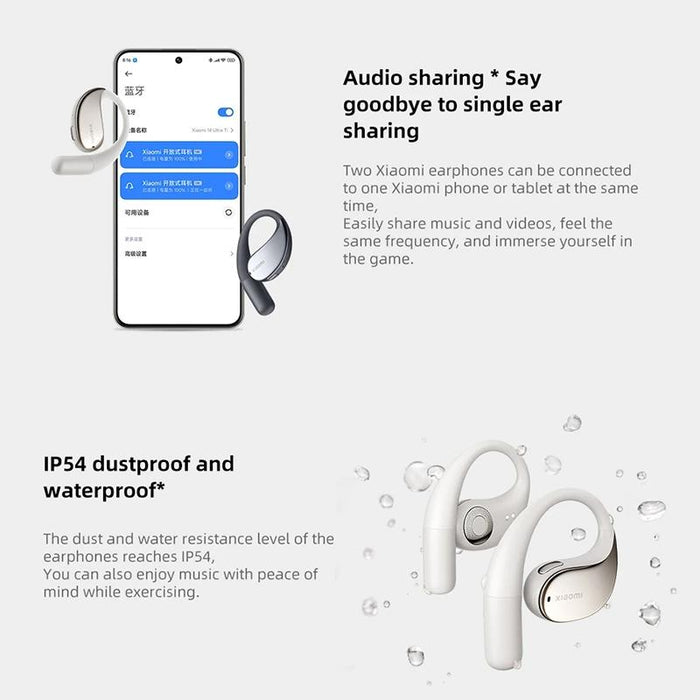 Wireless Open Ear Bluetooth Earbuds 5.3