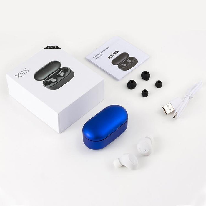 X9S Tws Bluetooth V5.0 Stereo Wireless Earphones With Led Charging Box