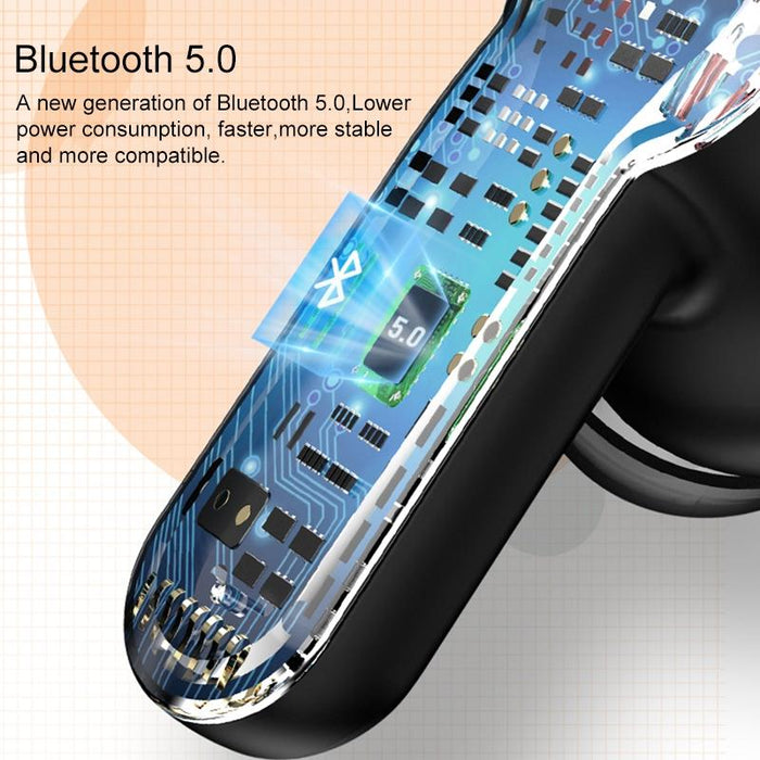 Xg31 Ipx6 Waterproof Wireless Bluetooth 5.0 Earphone With Charging Box