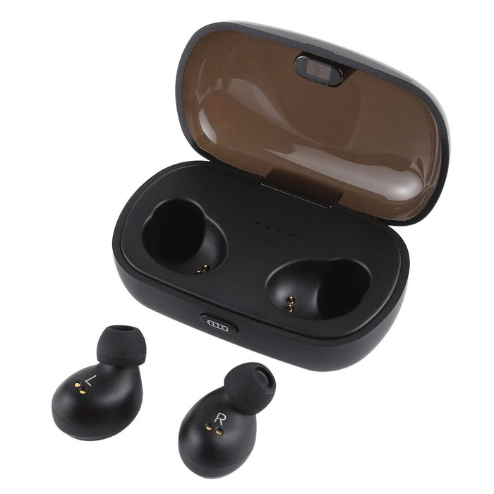 X8 Tws Outdoor Sports Portable In-Ear Bluetooth V5.0 Earphone With Charging Box Black