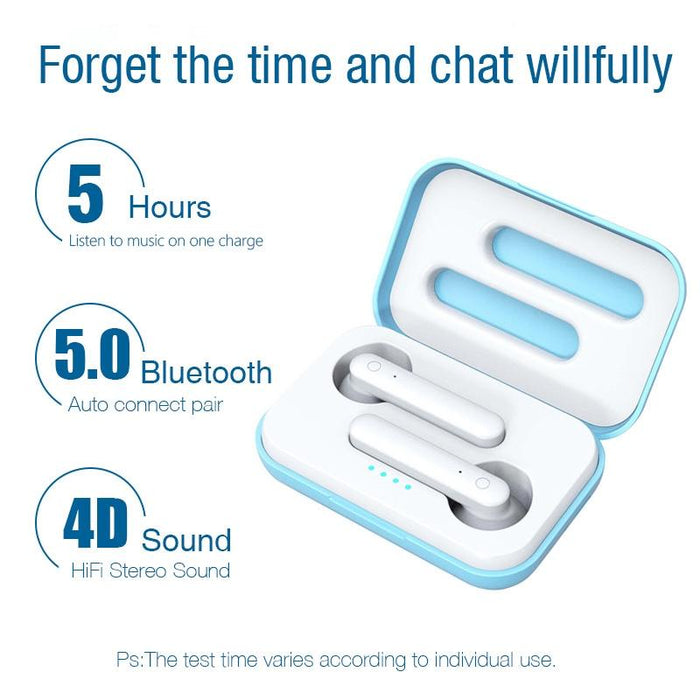 X26 Tws Wireless Touch Bluetooth 5.0 Earphone With Magnetic Attraction Charging Box