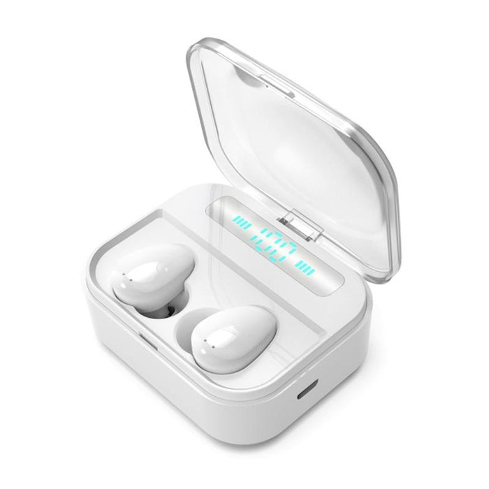 X7 Tws V5.0 Binaural Wireless Stereo Bluetooth Headset With Charging Case And Digital Display