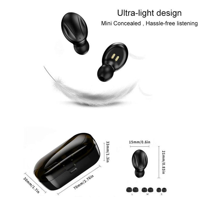 Xg13 Tws Mini Stereo Wireless Bluetooth 5.0 Earphone