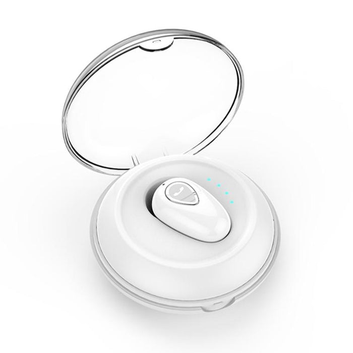 Yx01 Sweatproof Bluetooth 4.1 Wireless Bluetooth Earphone With Charging Box Support Memory Connection & Hd Call