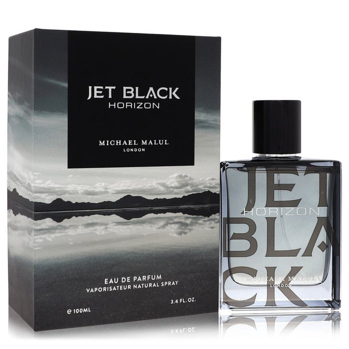 Jet Black Horizon Eau De Parfum Spray For Men-100 Ml