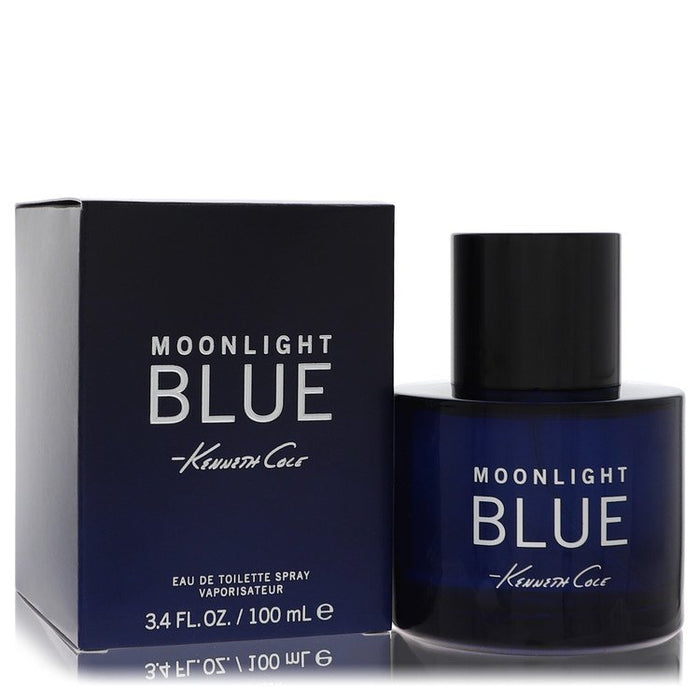 Kenneth Cole Moonlight Blue Eau De Toilette Spray For Men-100 Ml