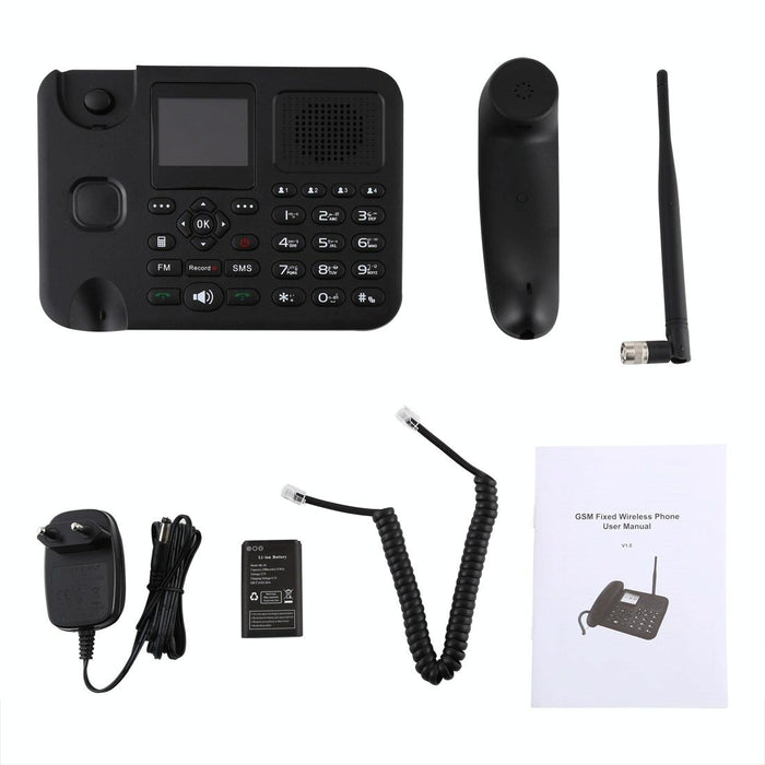 Zt9000 2.4 Inch Tft Screen Fixed Wireless Gsm Business Phone - Gsm 850/900/1800/1900Mhz