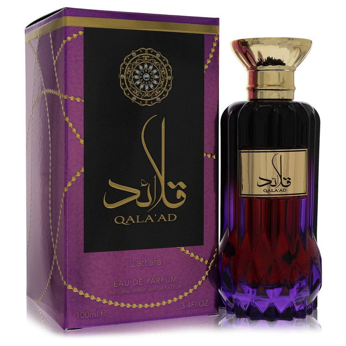 Lattafa Qala'Ad Eau De Parfum Spray By Lattafa For Women-100 Ml