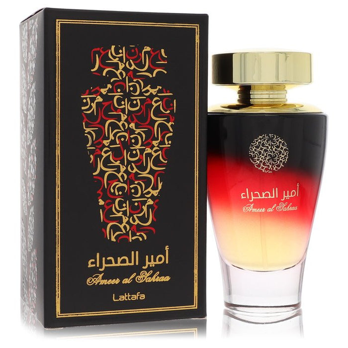 Lattafa Ameer Al Sahraa Eau De Parfum Spray By Lattafa For Men-100 Ml