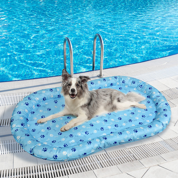 Goslash Picks Pet Cooling Mat Xl Blue