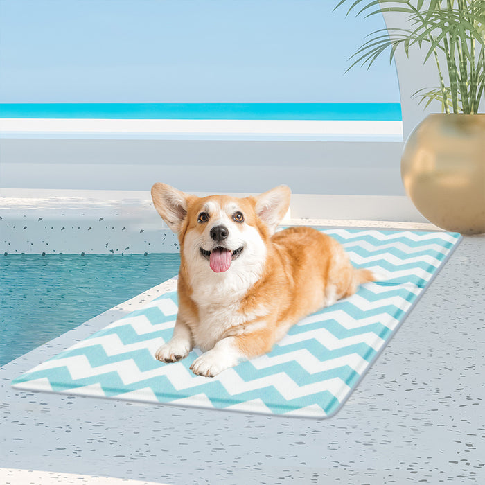 Goslash Picks Pet Cooling Mat M Blue