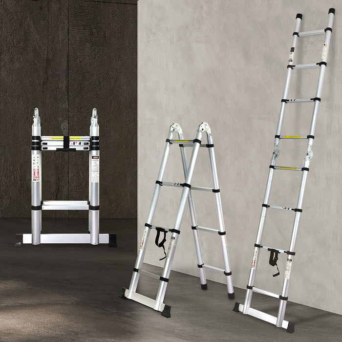 Goslash Picks Folding Multi Purpose Ladder 8 Step