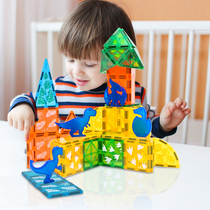 Goslash Picks Kids Magnetic Tiles Blocks