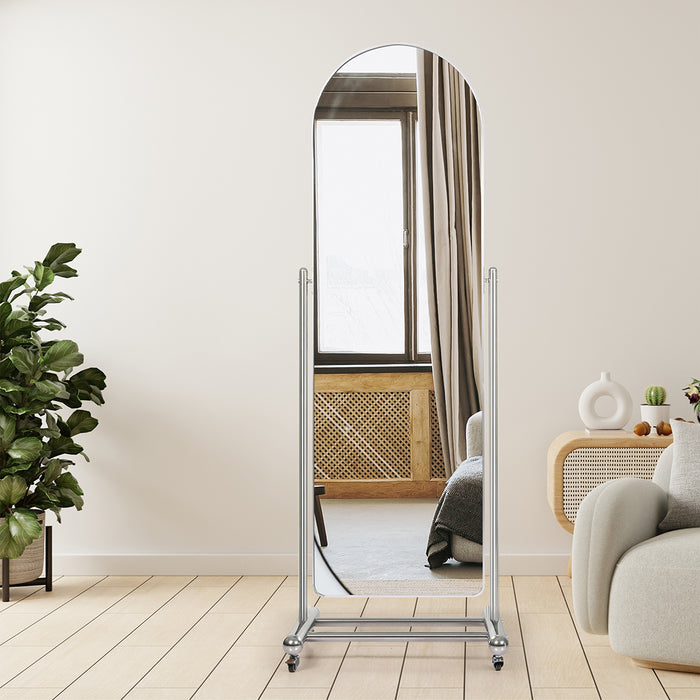 165Cm Movable Arch Full Length Mirror