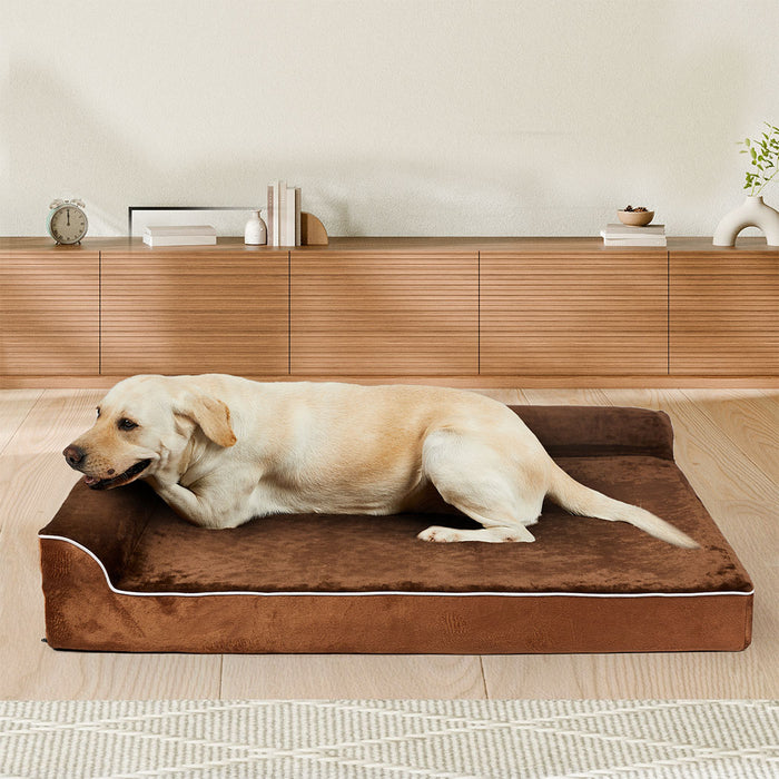 Goslash Picks Orthopedic Dog Bed Xl Coffee