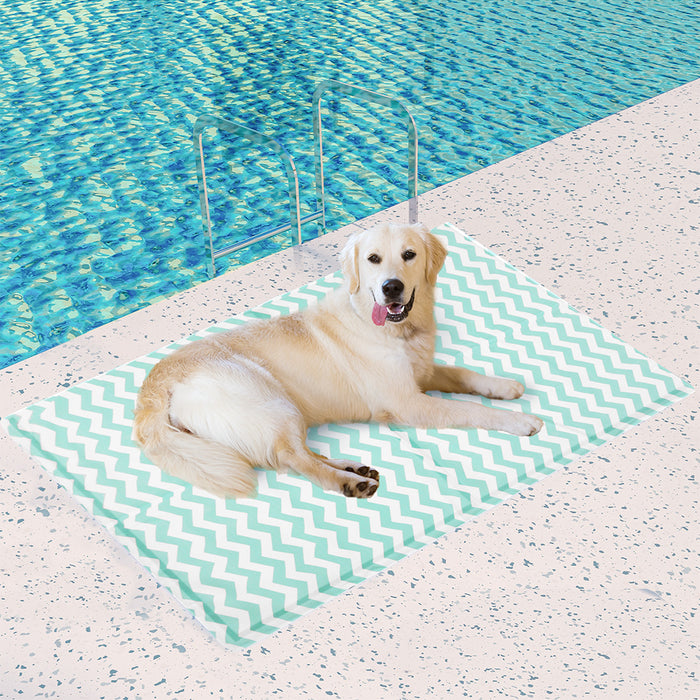 Goslash Picks Pet Cooling Mat Xl Green