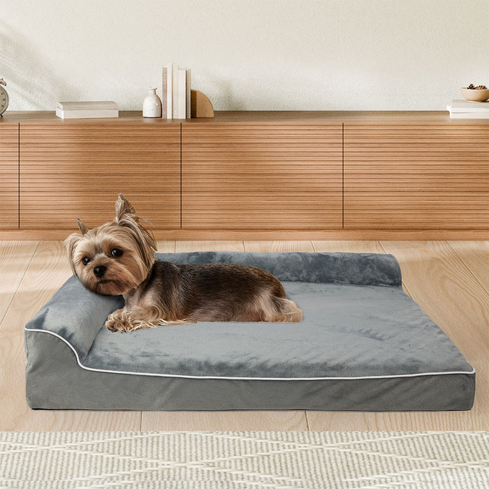 Goslash Picks Orthopedic Dog Bed M Grey