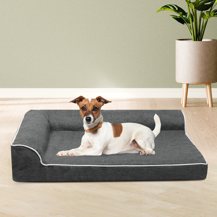 Goslash Picks Orthopedic Dog Bed M Grey