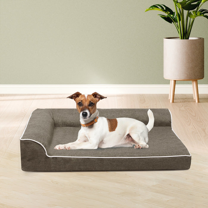 Goslash Picks Orthopedic Dog Bed M Coffee